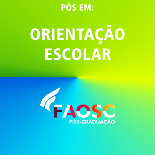 PÓS-GRADUAÇÃO EM ORIENTAÇÃO ESCOLAR