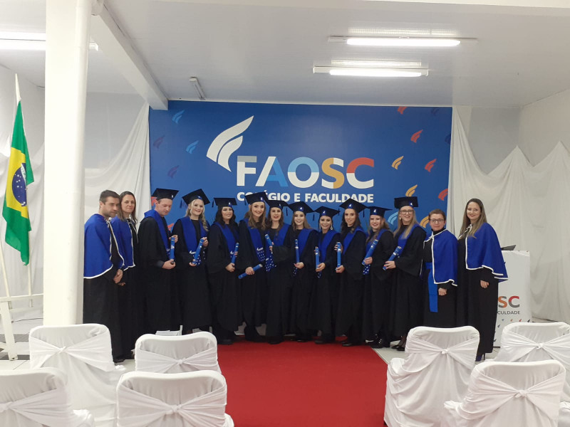 COLAÇÃO DE GRAU COLETIVA INSTITUCIONAL FAOSC 2022/2º
